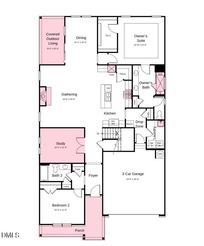 1120 Sun Spgs Road Wake Forest, NC 27587 - Photo 2 of 36 first floor