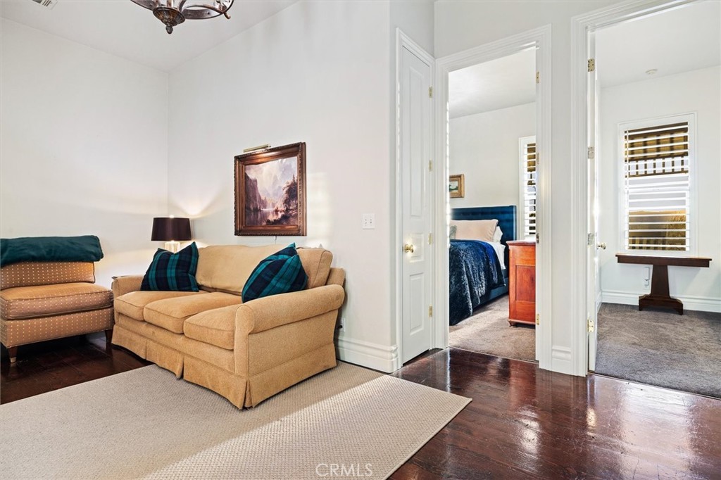 6970 Benton Road Paso Robles, CA 93446 - Photo 41 of 74 a living room with furniture and a wooden floor