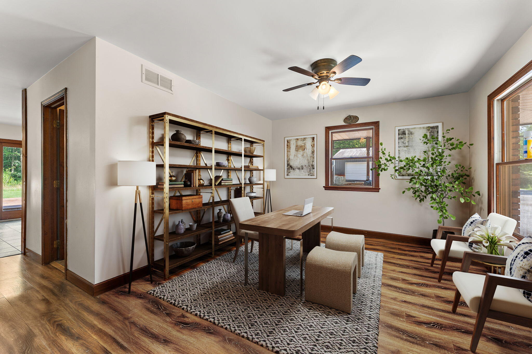 249 West 700 North Valparaiso, IN 46385 - Photo 13 of 46 a work room with furniture and window
