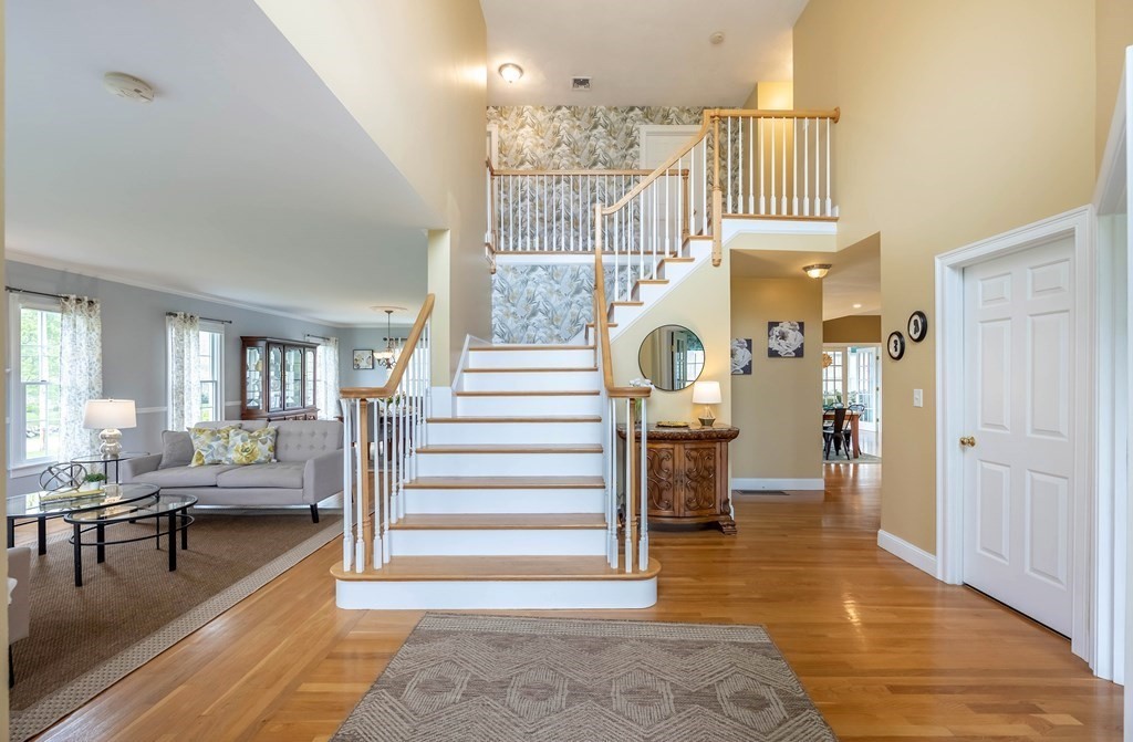 2 Hay Bale Road Andover, MA 01810 - Photo 3 of 42 a view of entryway and hall with wooden floor