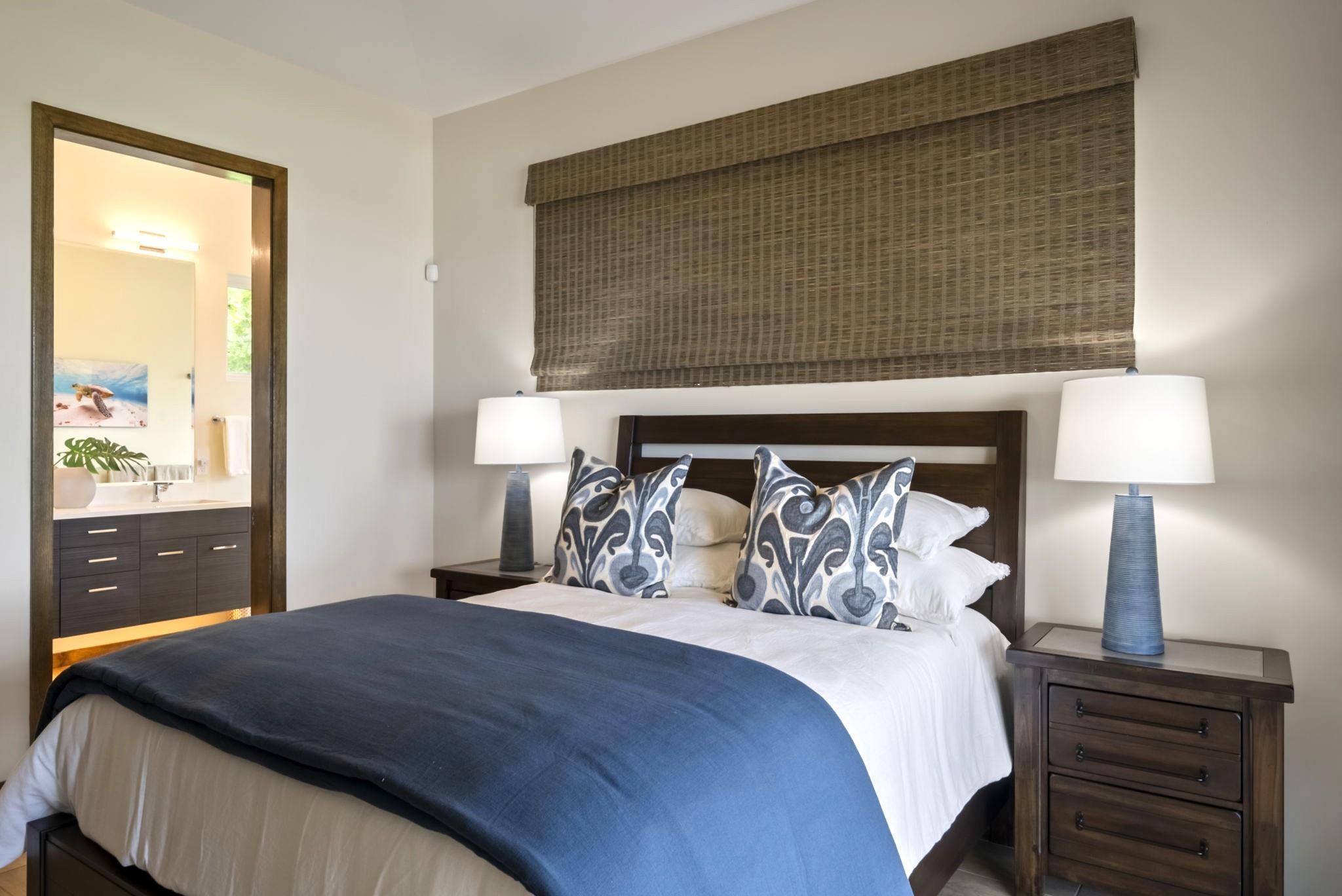 123 Punakea Loop, Unit A Lahaina, HI 96761 - Photo 20 of 50 a bedroom with a bed and a window