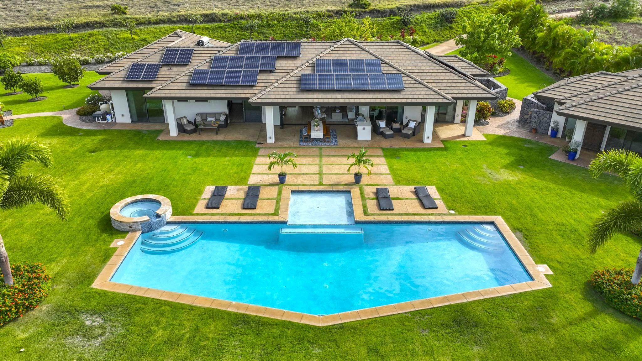 123 Punakea Loop, Unit A Lahaina, HI 96761 - Photo 4 of 50 an aerial view of a house with swimming pool garden and patio
