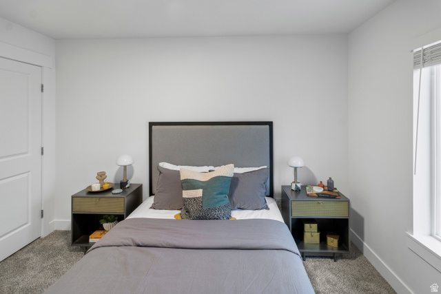3003 South 265th Street West, Unit 751 Logan, UT 84321 - Photo 17 of 29 Bedroom featuring carpet flooring and baseboards