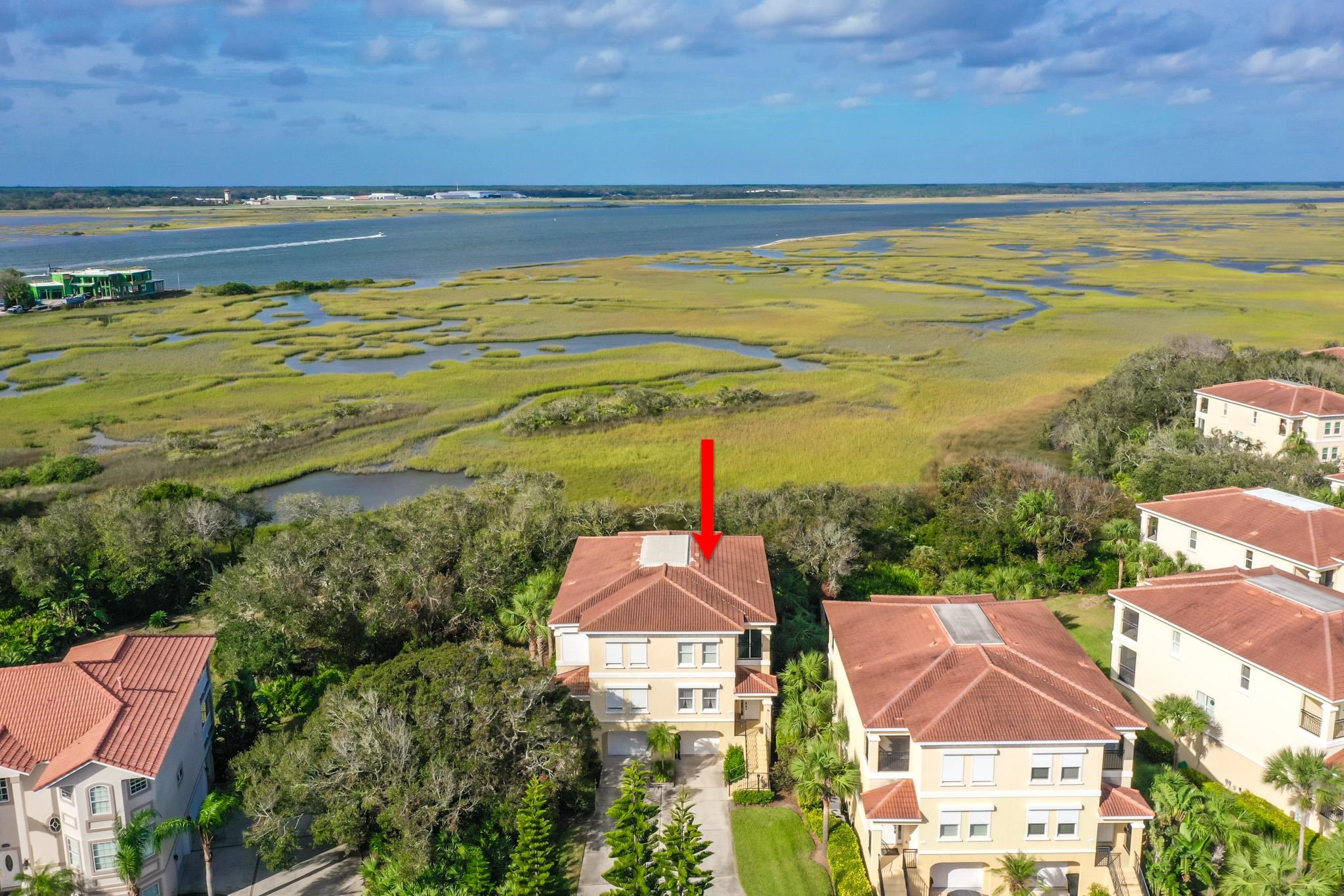 1602 Windjammer Lane St. Augustine, FL 32084 - Photo 32 of 85 a view of a city with an ocean