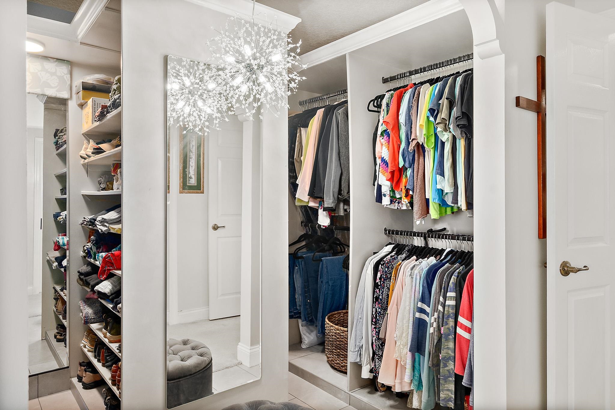 1602 Windjammer Lane St. Augustine, FL 32084 - Photo 49 of 85 a view of walk in closet with clothes