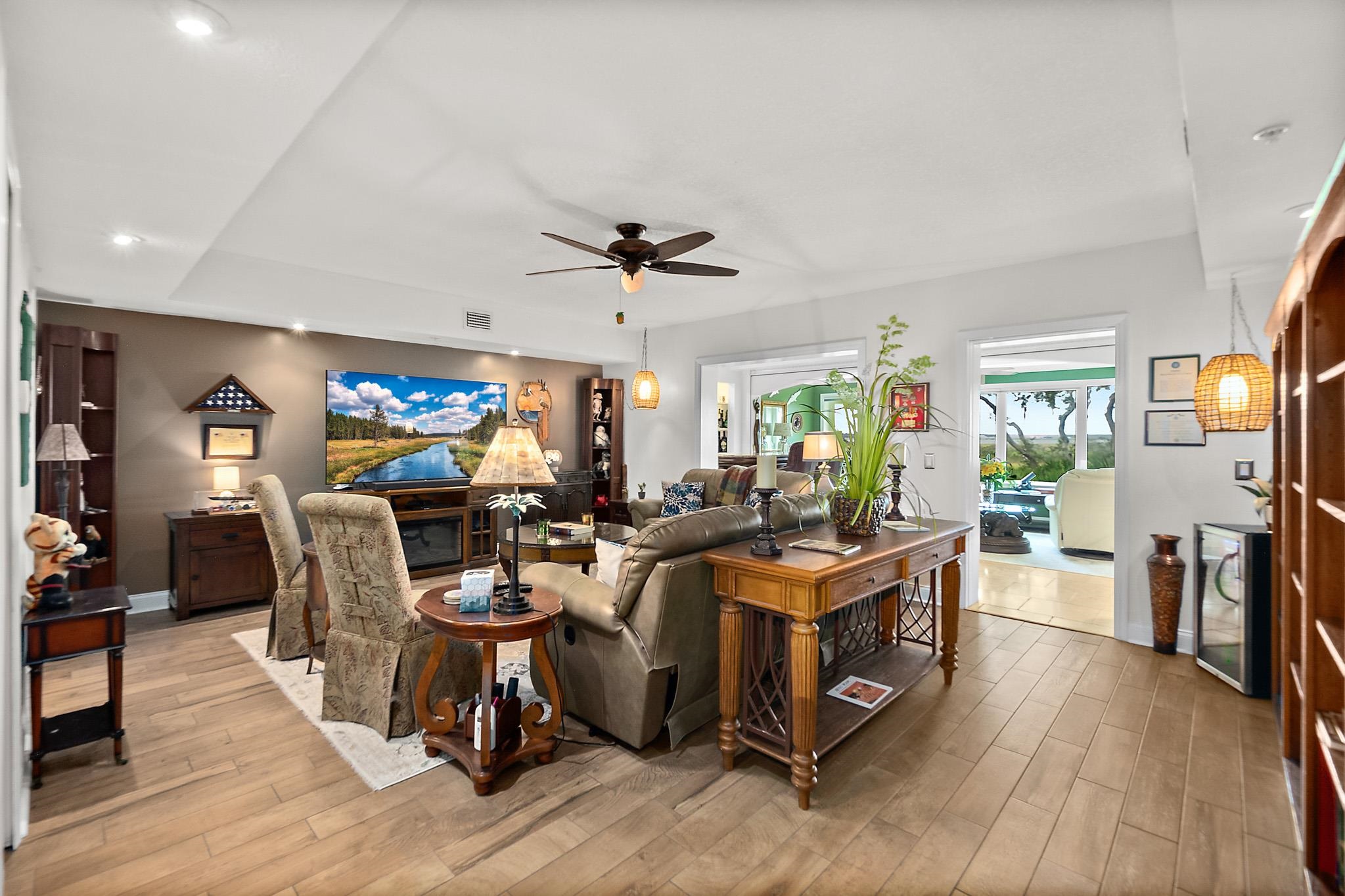 1602 Windjammer Lane St. Augustine, FL 32084 - Photo 57 of 85 a view of a dining room with furniture window and wooden floor