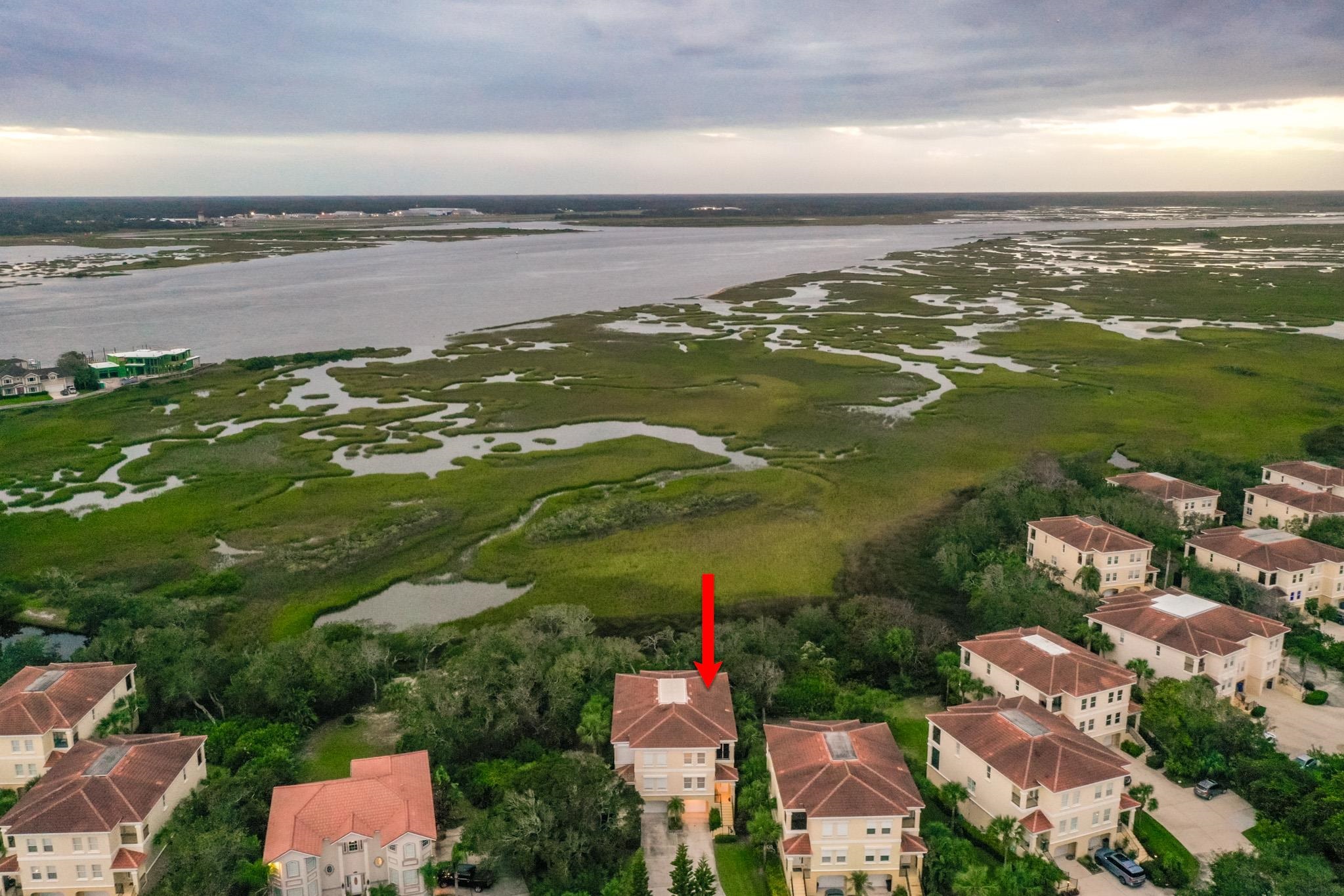 1602 Windjammer Lane St. Augustine, FL 32084 - Photo 78 of 85 a view of a city with an ocean