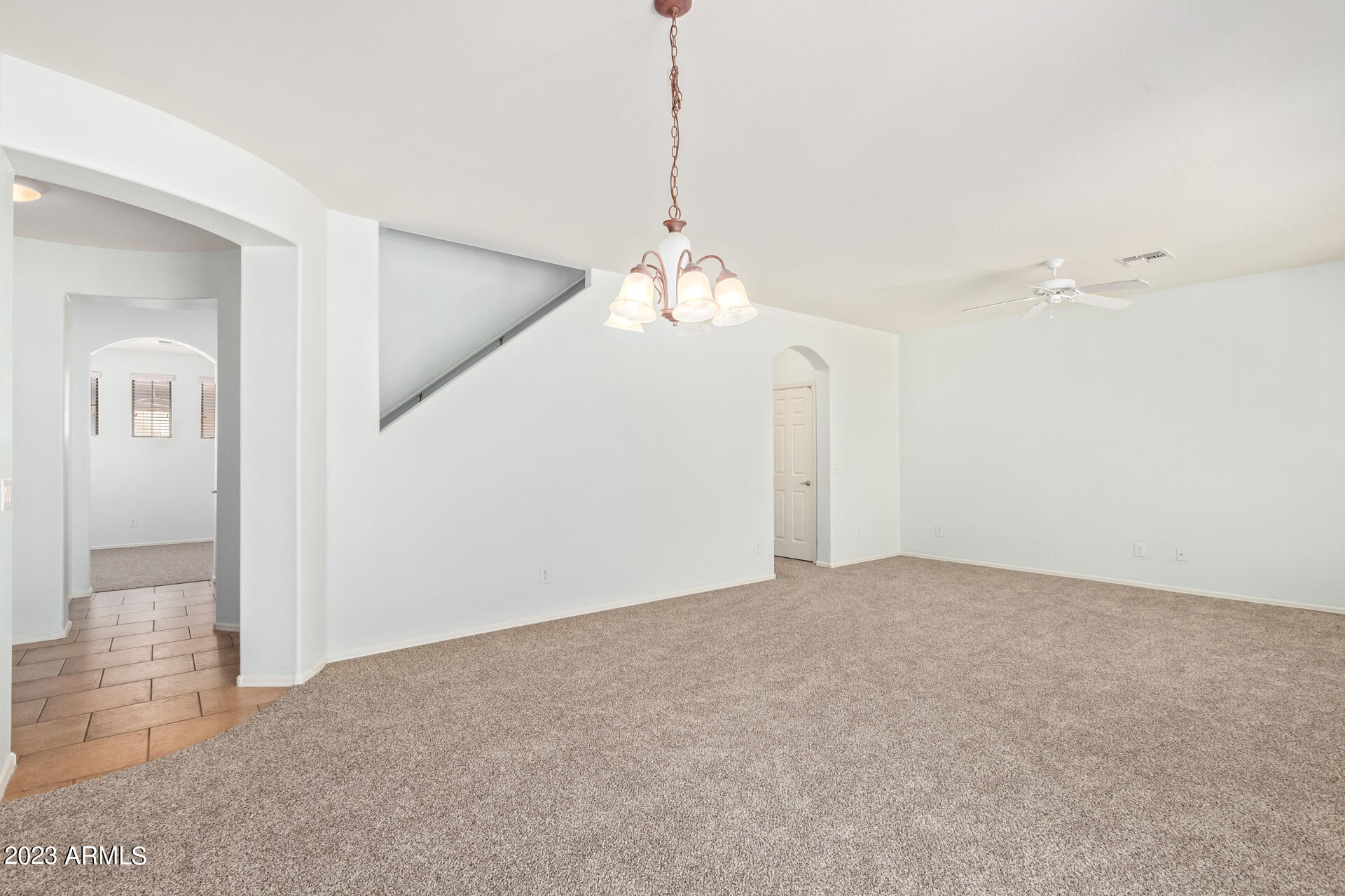 2390 West Sleepy Ranch Road Phoenix, AZ 85085 - Photo 6 of 27 a view of a room with window and ceiling fan