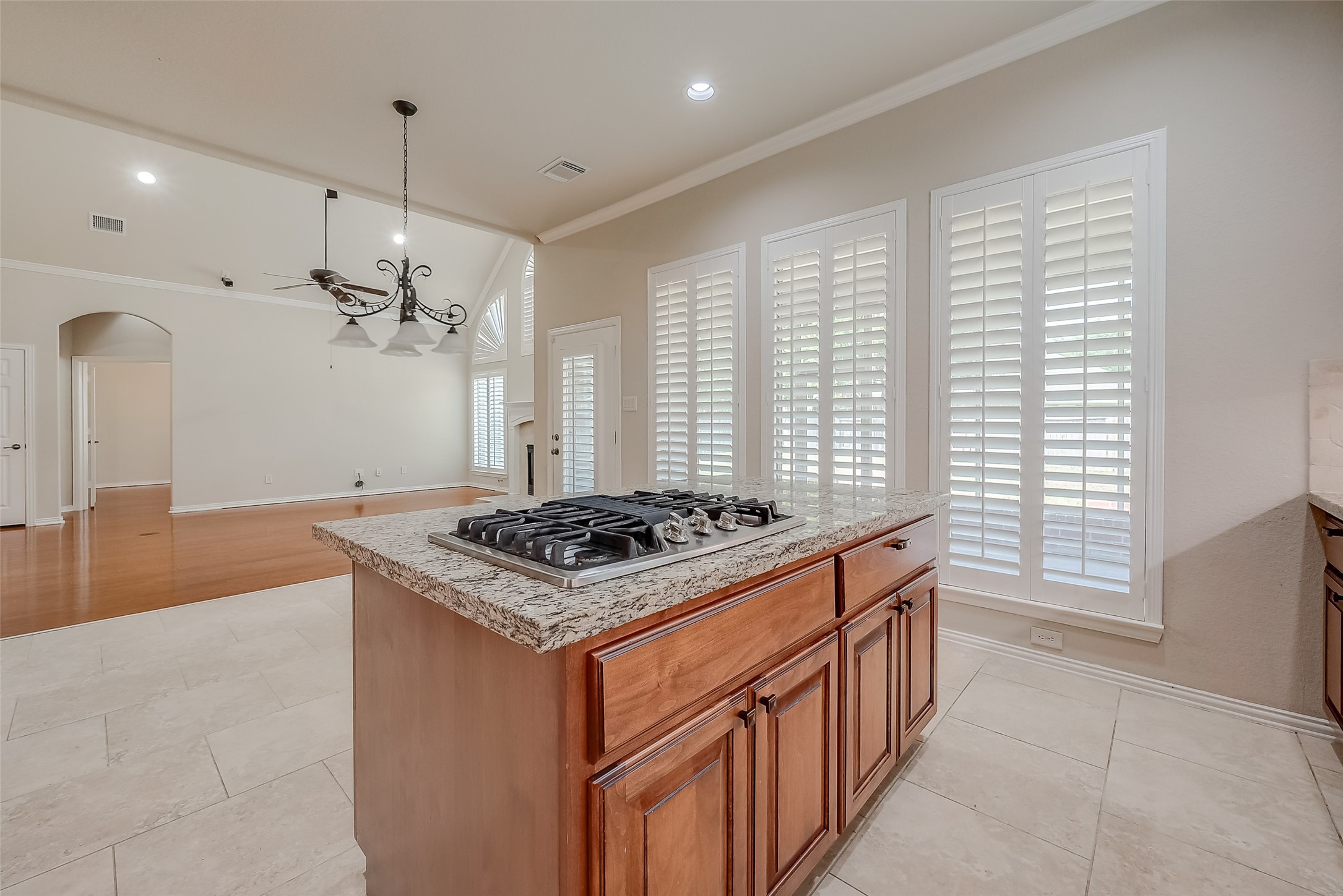 7206 Spring Meadow Lane Katy, TX 77494 - Photo 24 of 50 a kitchen with stainless steel appliances granite countertop a stove and a sink