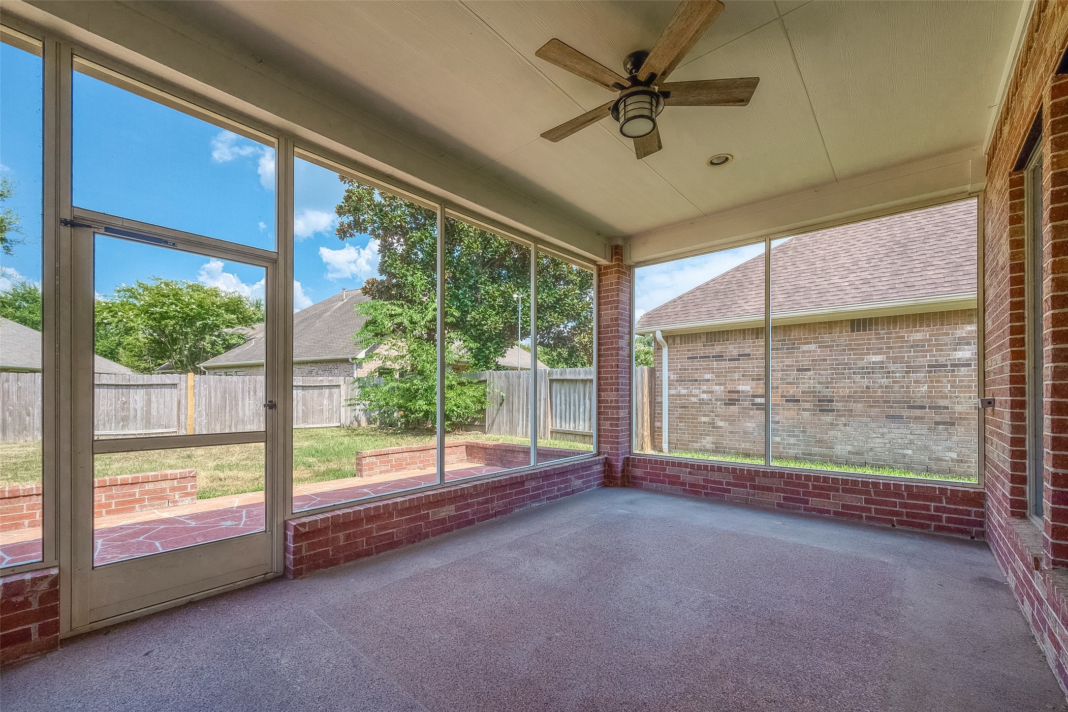 7206 Spring Meadow Lane Katy, TX 77494 - Photo 46 of 50 a view of room with window and ceiling fan