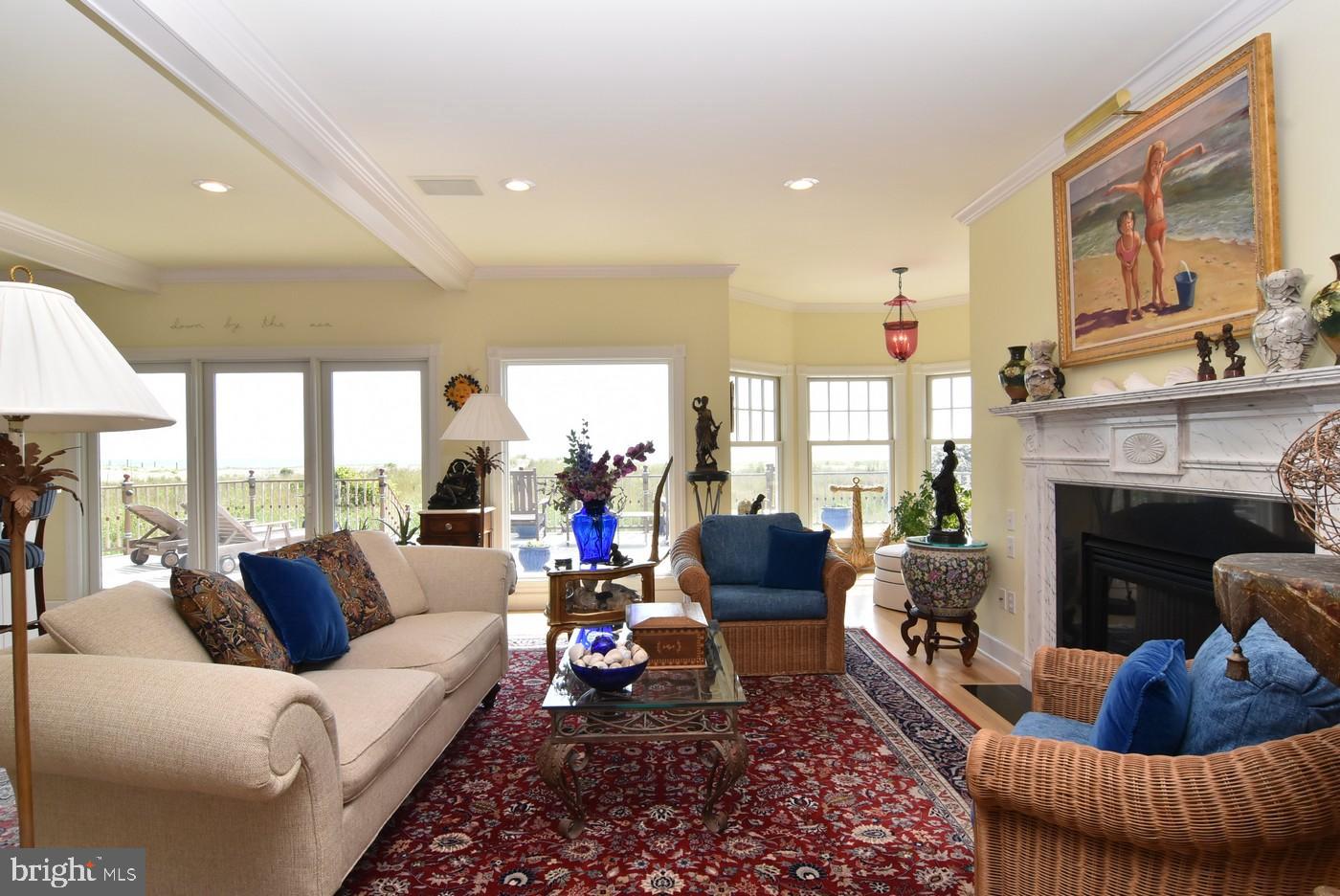 32045 Surf Road Bethany Beach, DE 19930 - Photo 20 of 52 Beautiful living/great room with oceanfront views