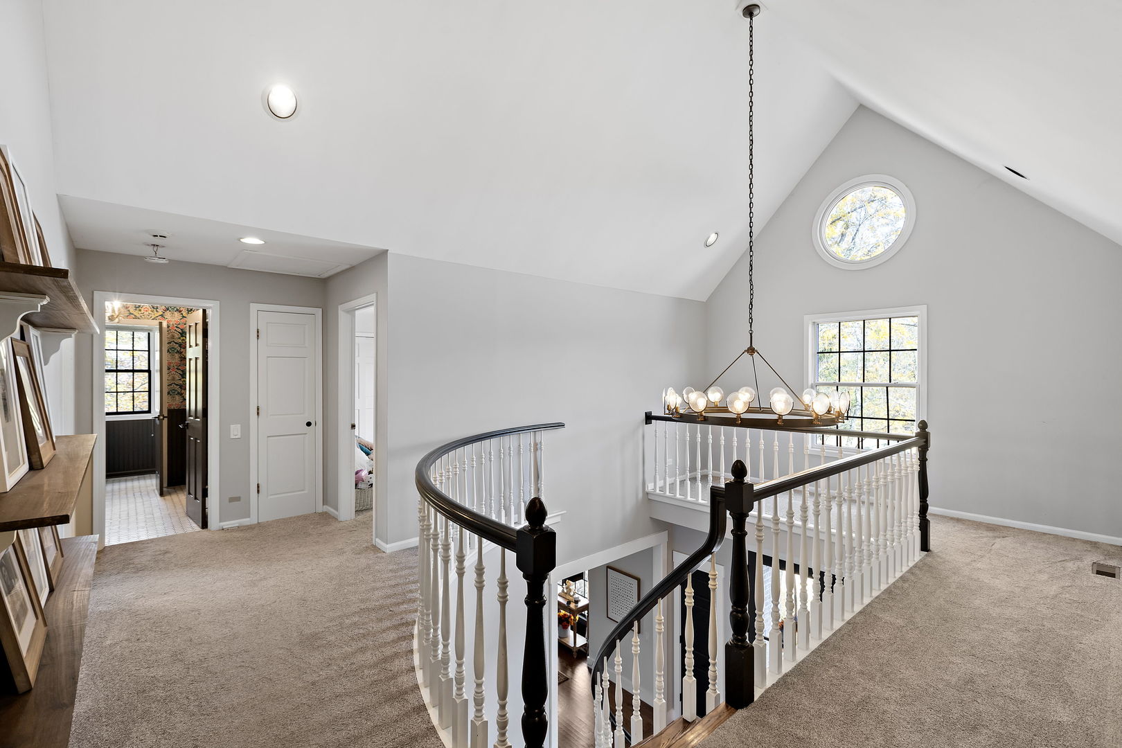 28679 West Heritage Oaks Road Barrington, IL 60010 - Photo 21 of 42 a view of a hallway with wooden floor and windows