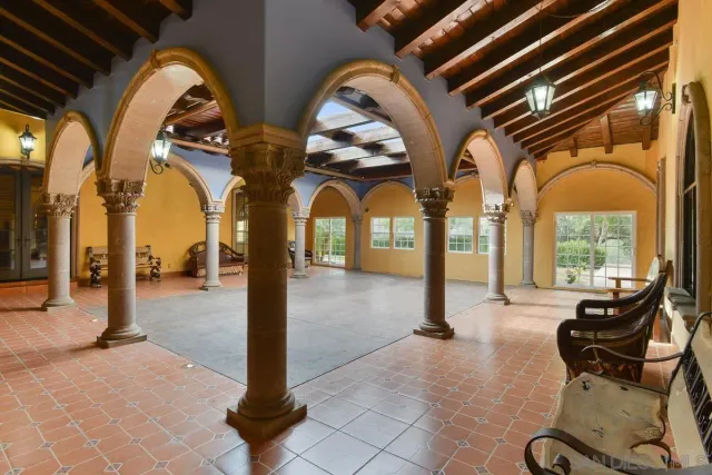 a view of a house with a swimming pool