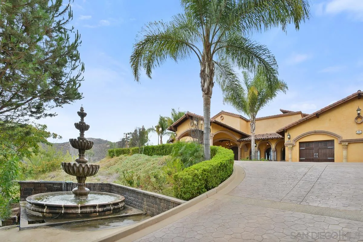 14545 Highway 67 Poway, CA 92064 - Photo 41 of 58 a view of a house with a swimming pool