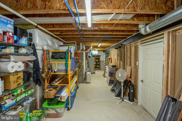 a view of a storage room with a lot of stuff