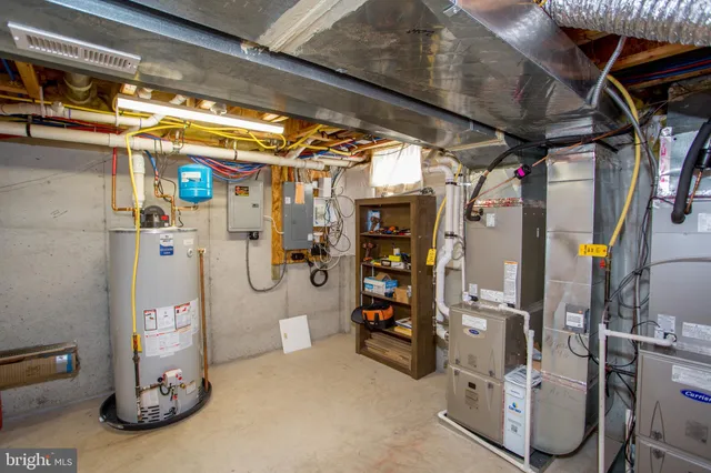 a view of a storage room with a lot of stuff