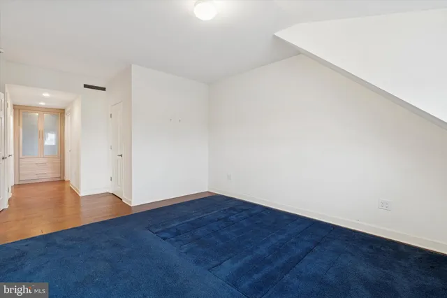 wooden floor in an empty room