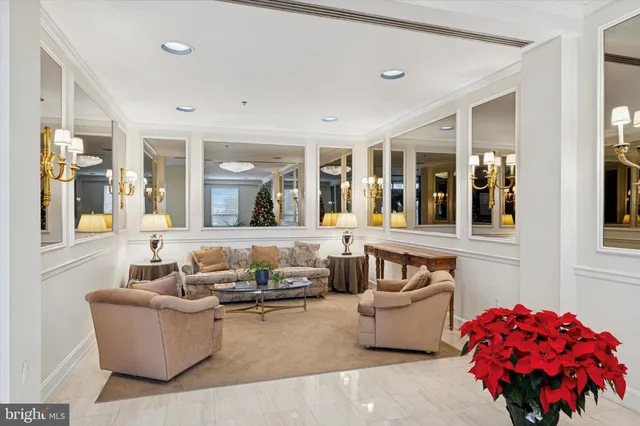 a living room with furniture and window