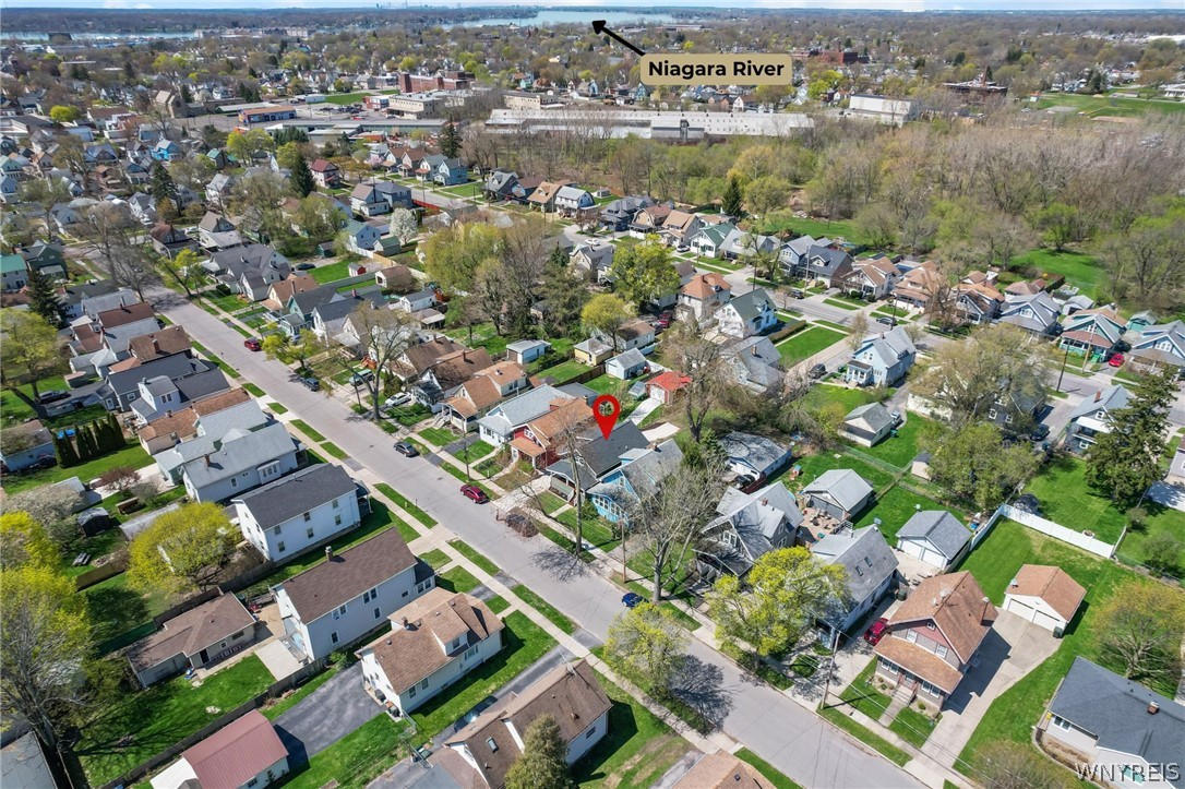 58 Ransom Street North Tonawanda, NY 14120 - Photo 48 of 50 Aerial view of home