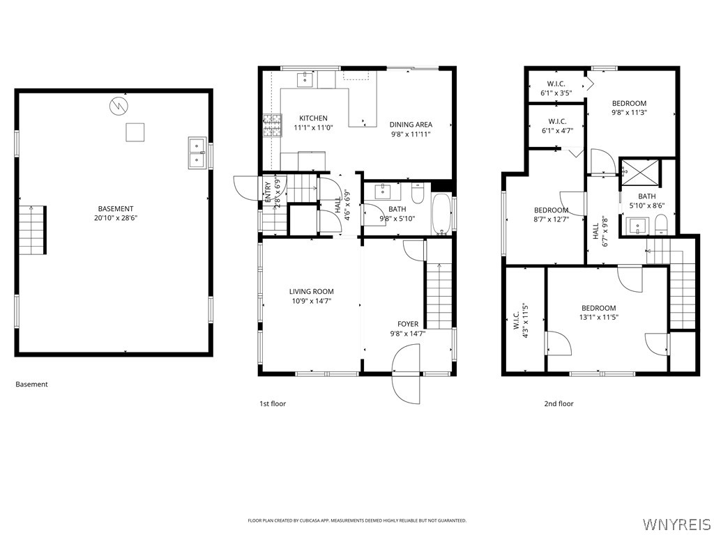 58 Ransom Street North Tonawanda, NY 14120 - Photo 50 of 50 Floor Plan