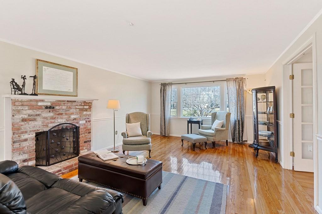 1 Fairview Drive Westford, MA 01886 - Photo 6 of 42 a living room with furniture and a fireplace