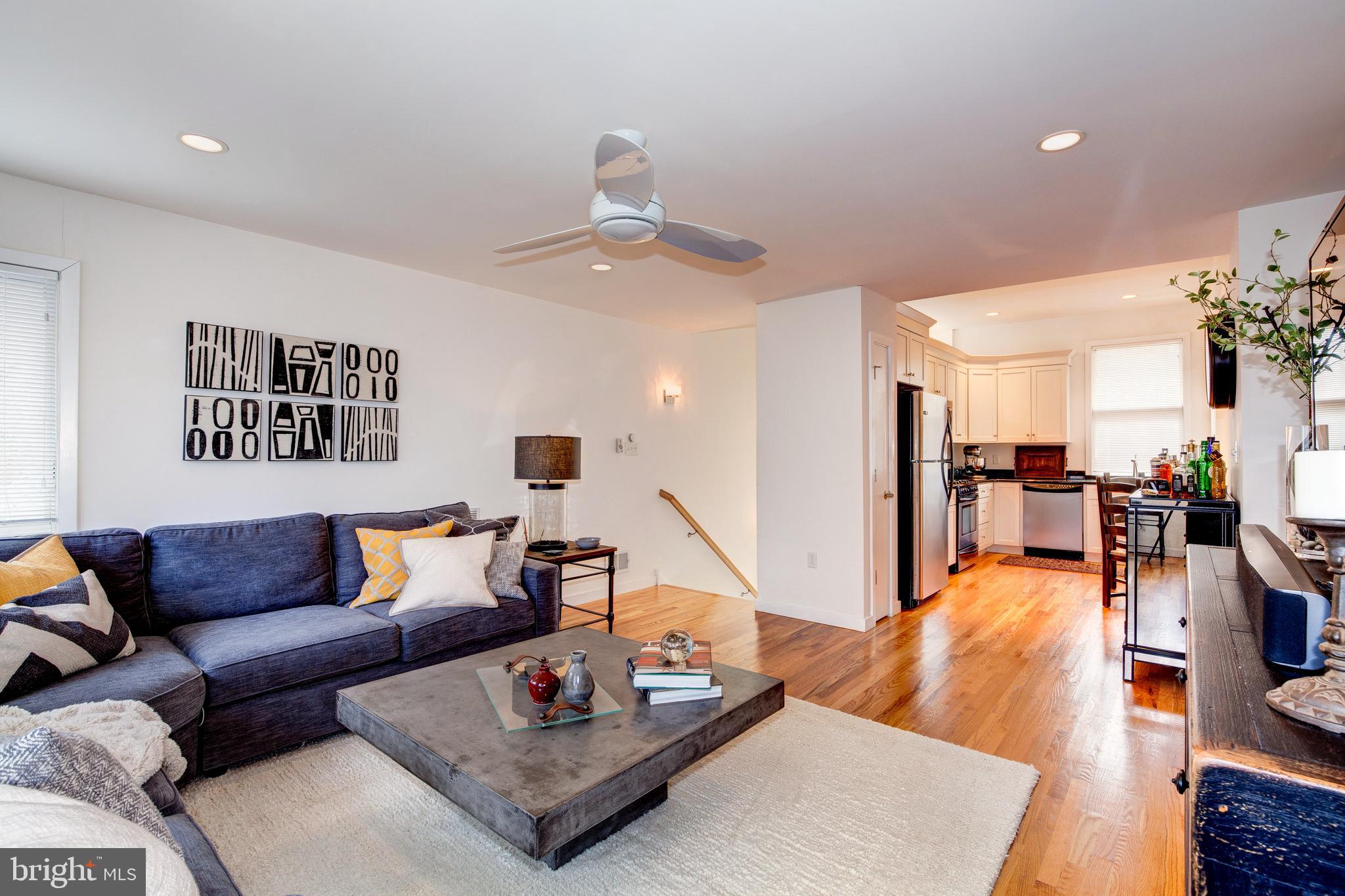 387 A Riverside Drive Princeton, NJ 08540 - Photo 9 of 23 a living room with furniture and wooden floor