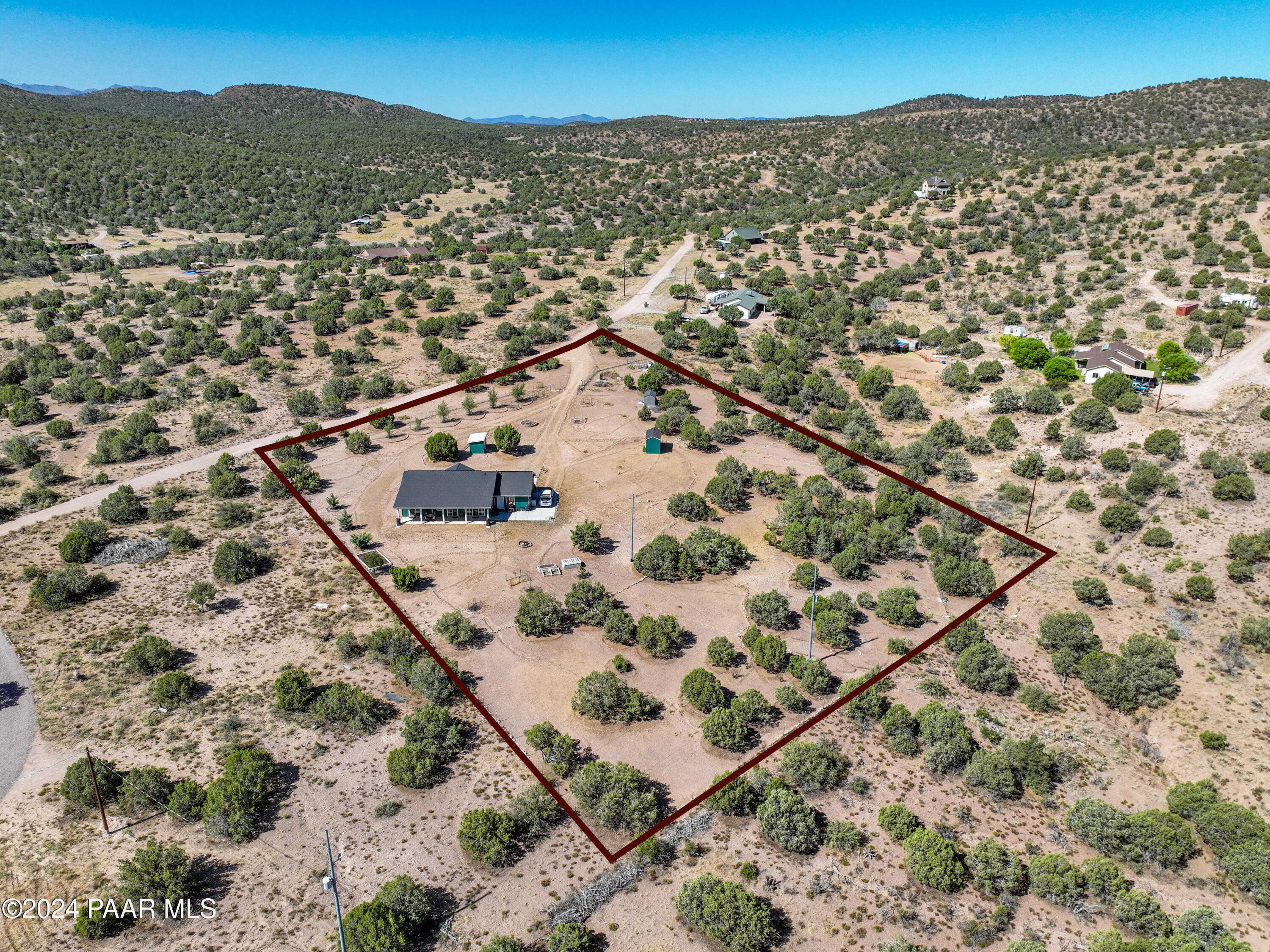 4430 West Sullivan Buttes Ridge Chino Valley, AZ 86323 - Photo 27 of 43 Aerial Overview 1