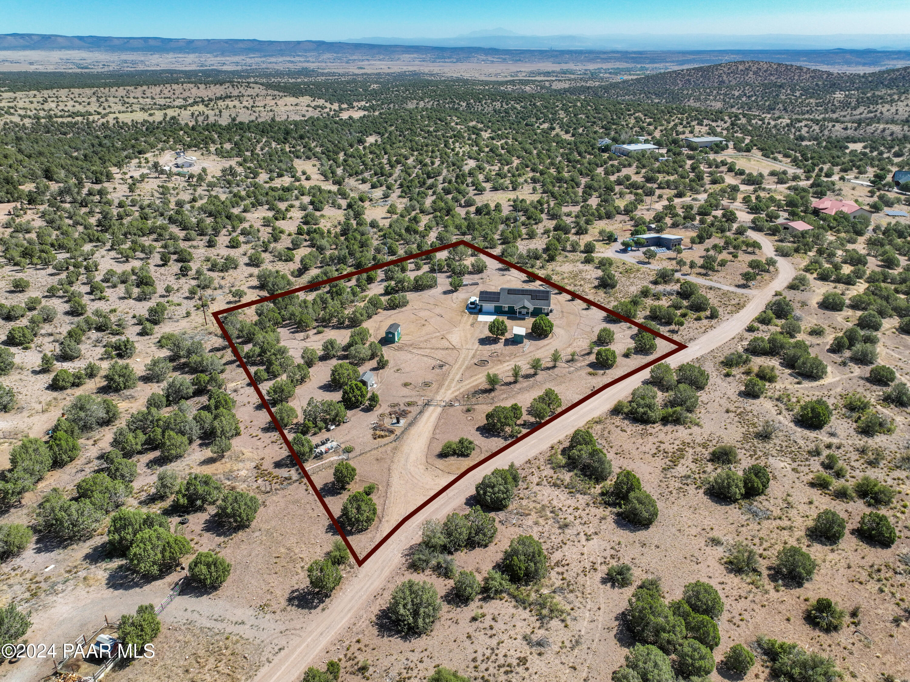 4430 West Sullivan Buttes Ridge Chino Valley, AZ 86323 - Photo 28 of 43 Aerial Overview 3