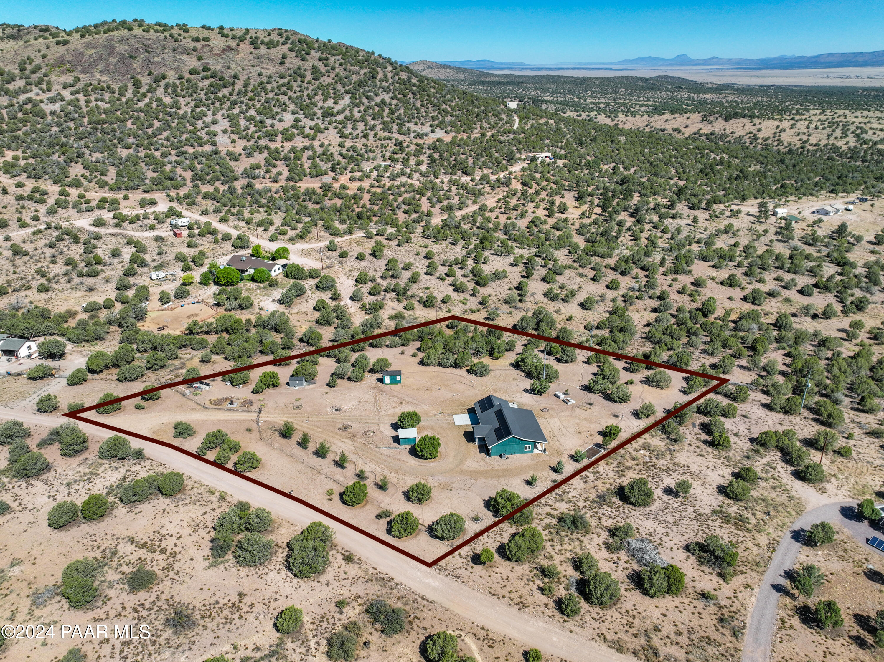 4430 West Sullivan Buttes Ridge Chino Valley, AZ 86323 - Photo 29 of 43 Aerial Overview 4