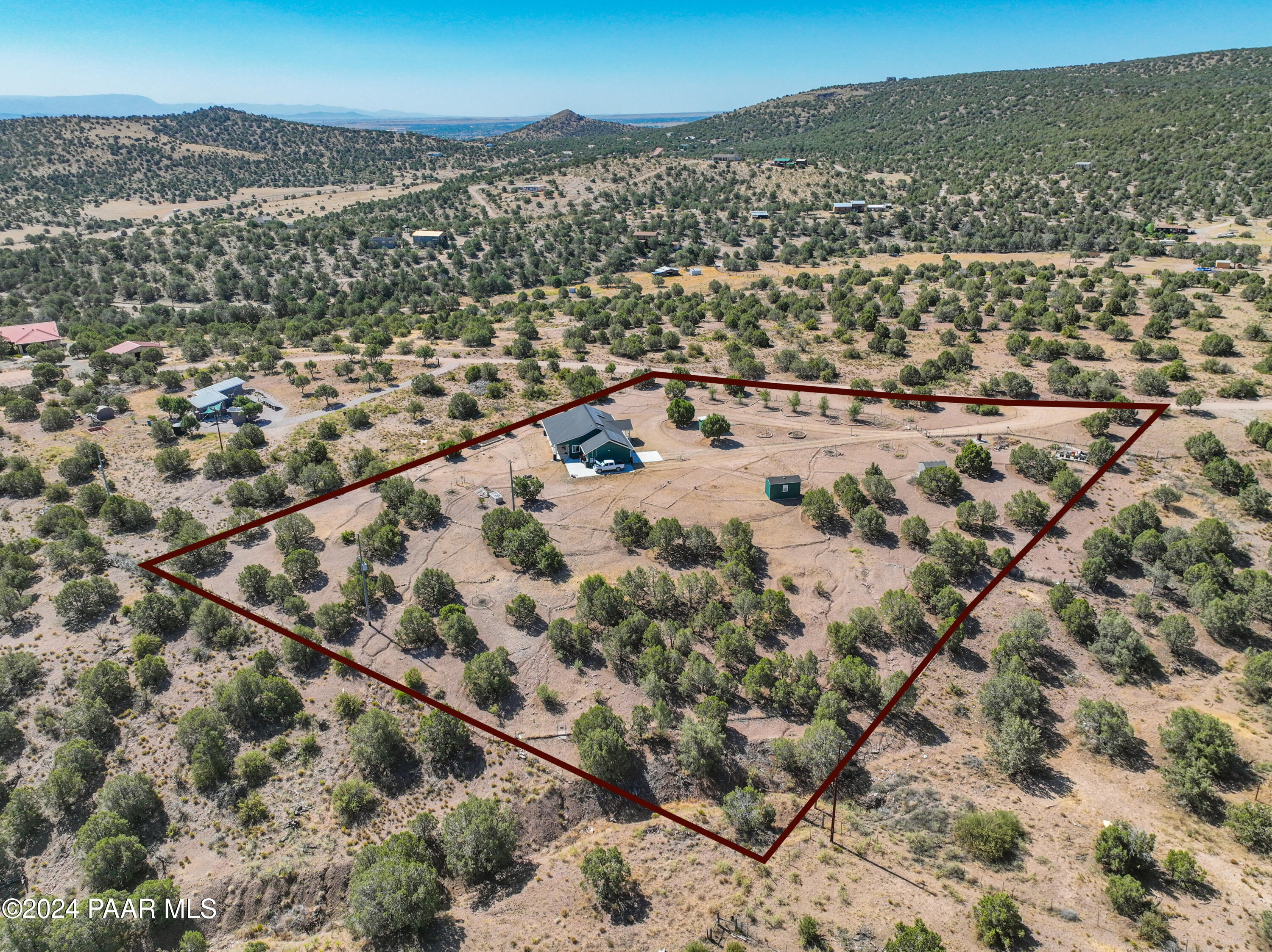 4430 West Sullivan Buttes Ridge Chino Valley, AZ 86323 - Photo 3 of 43 Aerial Overview 2