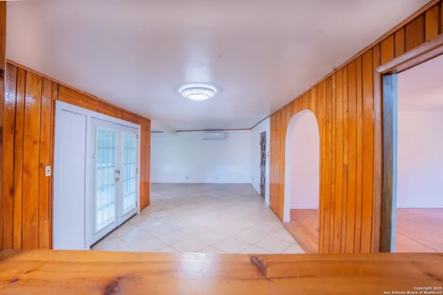 a view of front door