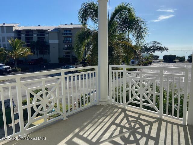 2240 Front Street, Unit 104 Melbourne, FL 32901 - Photo 28 of 37 a view of a balcony with potted plants