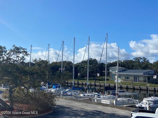 2240 Front Street, Unit 104 Melbourne, FL 32901 - Photo 35 of 37 a view of a lake with a sitting area