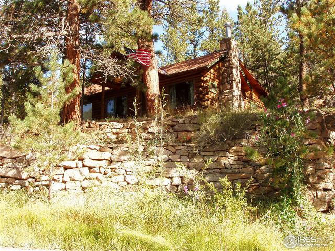 2426 Riverside Drive Lyons, CO 80540 - Photo 1 of 9 a front view of a house with a yard