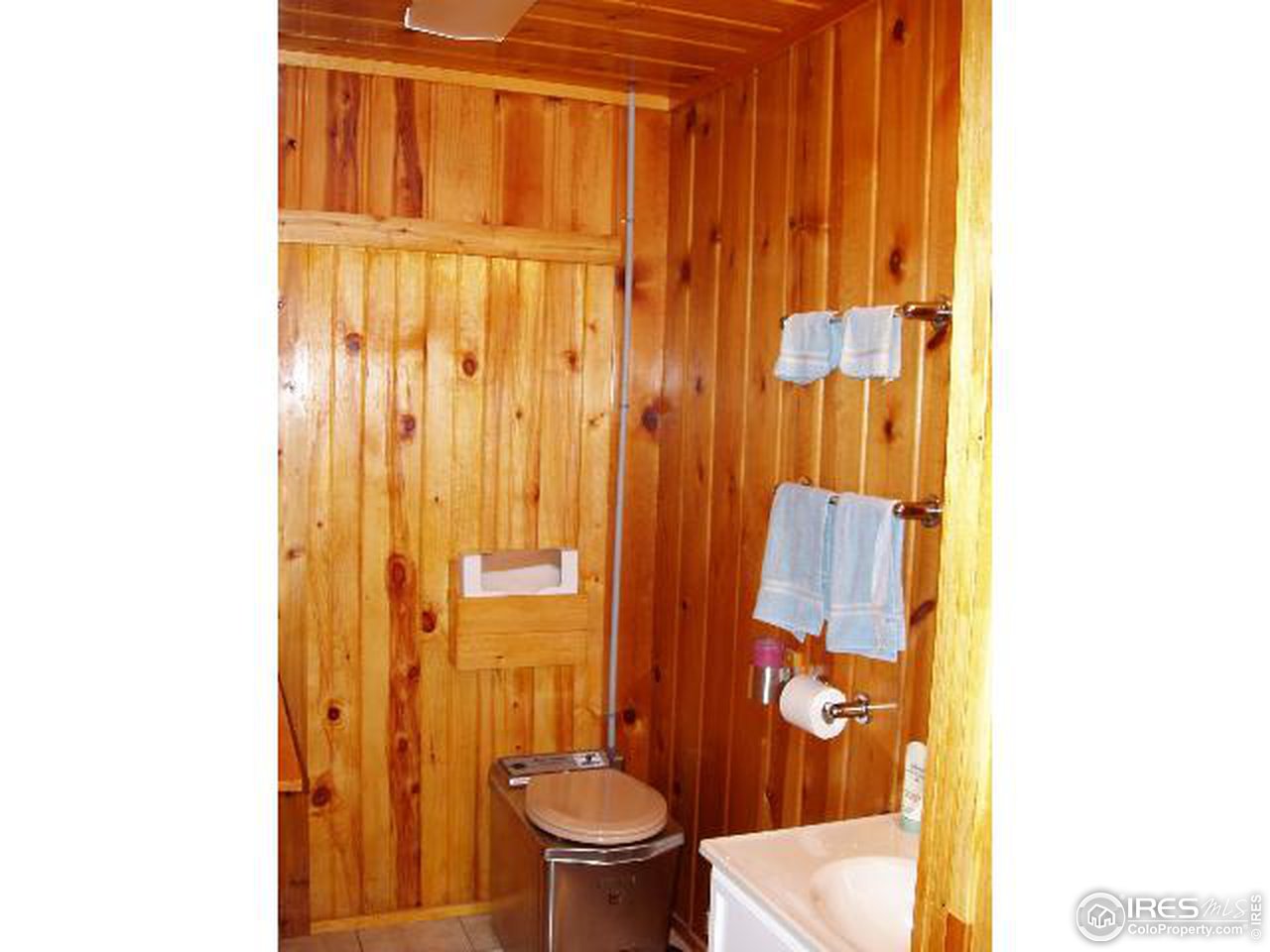 2426 Riverside Drive Lyons, CO 80540 - Photo 8 of 9 a bathroom with a toilet and shower