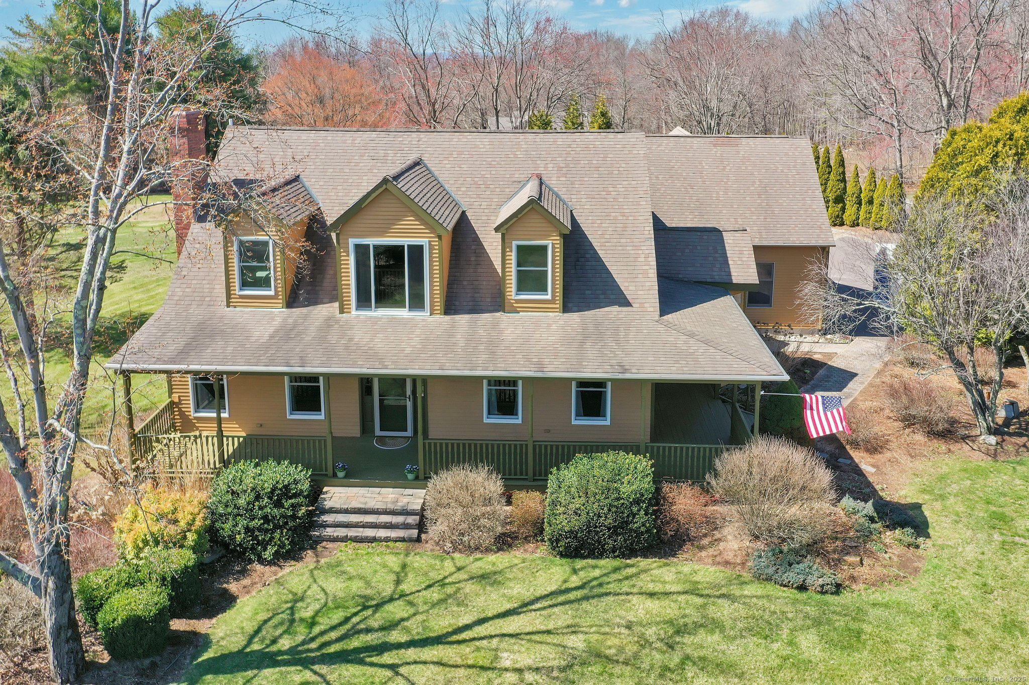 33 Volpi Road Bolton, CT 06043 - Photo 1 of 1 a front view of a house with garden