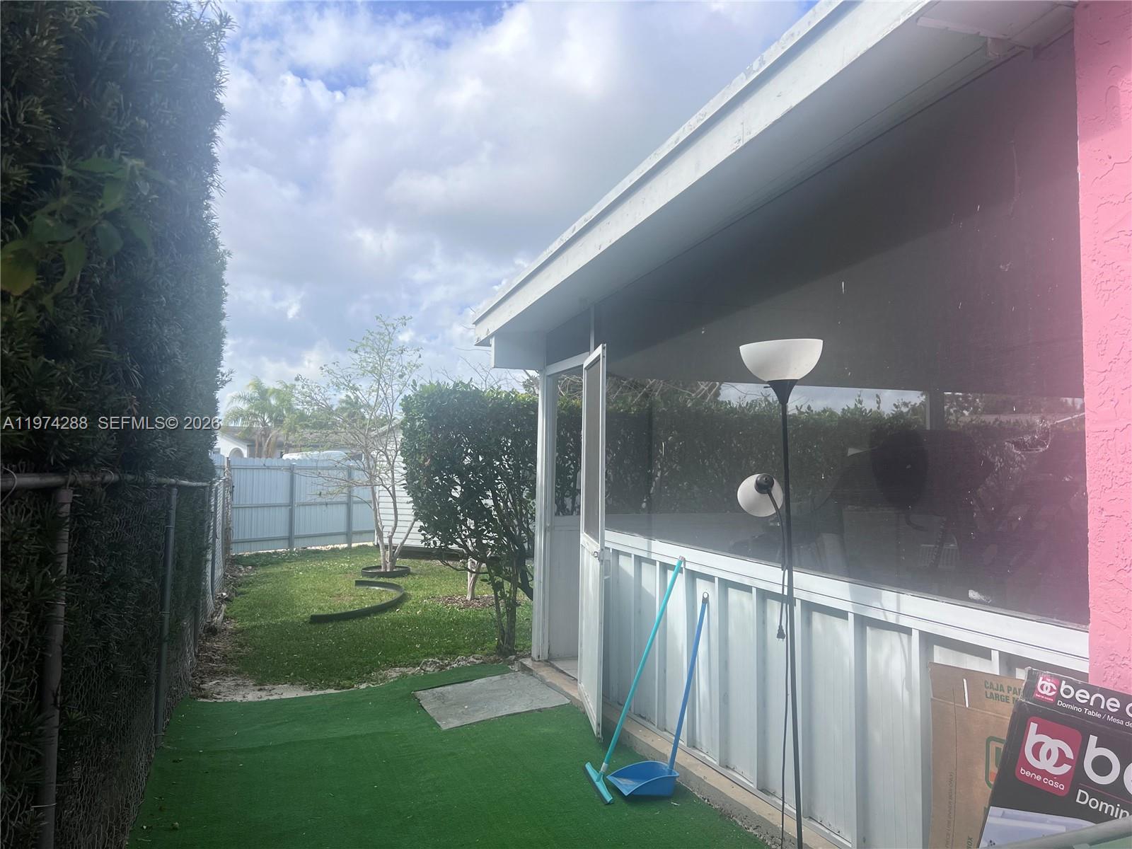 26120 Southwest 130th Avenue Homestead, FL 33032 - Photo 9 of 34 a view of a backyard