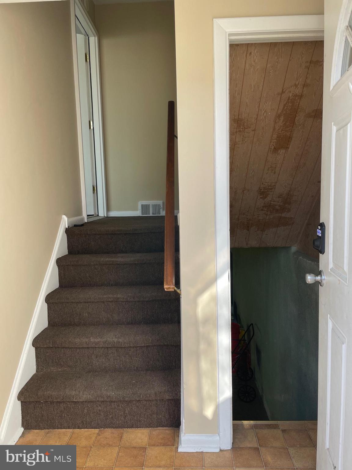 8412 Jackson Street Philadelphia, PA 19136 - Photo 4 of 45 a view of staircase with white walls