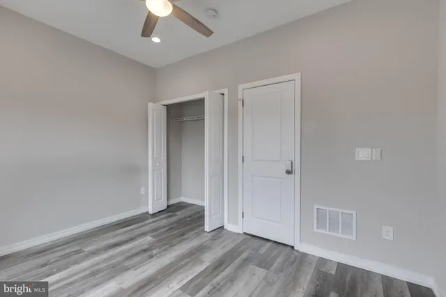 wooden floor in an empty room
