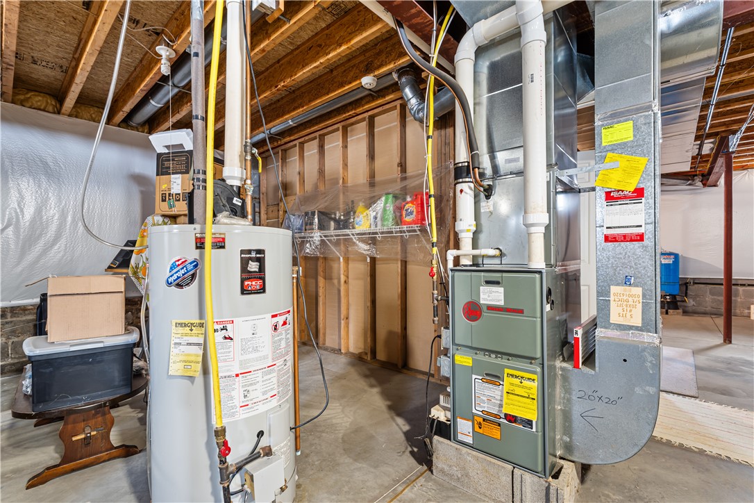 5978 Marrowback Road Conesus, NY 14435 - Photo 36 of 47 Basement utilities