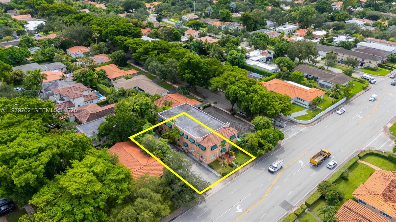 3409 South Le Jeune Road Coral Gables, FL 33134 - Photo 7 of 53 an aerial view of a residential houses with outdoor space