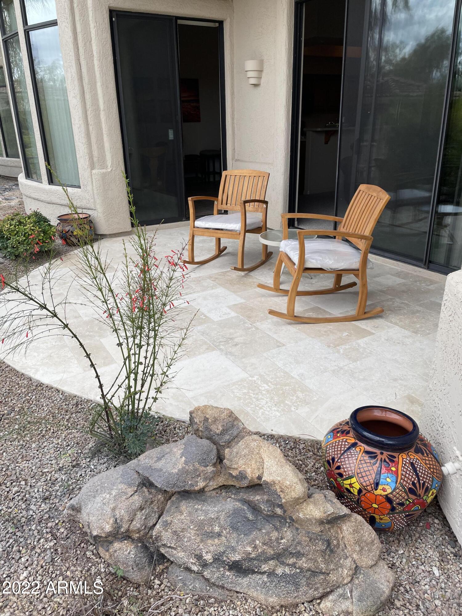 25615 North Sago Drive Rio Verde, AZ 85263 - Photo 28 of 63 Large & Private Tiled Patio