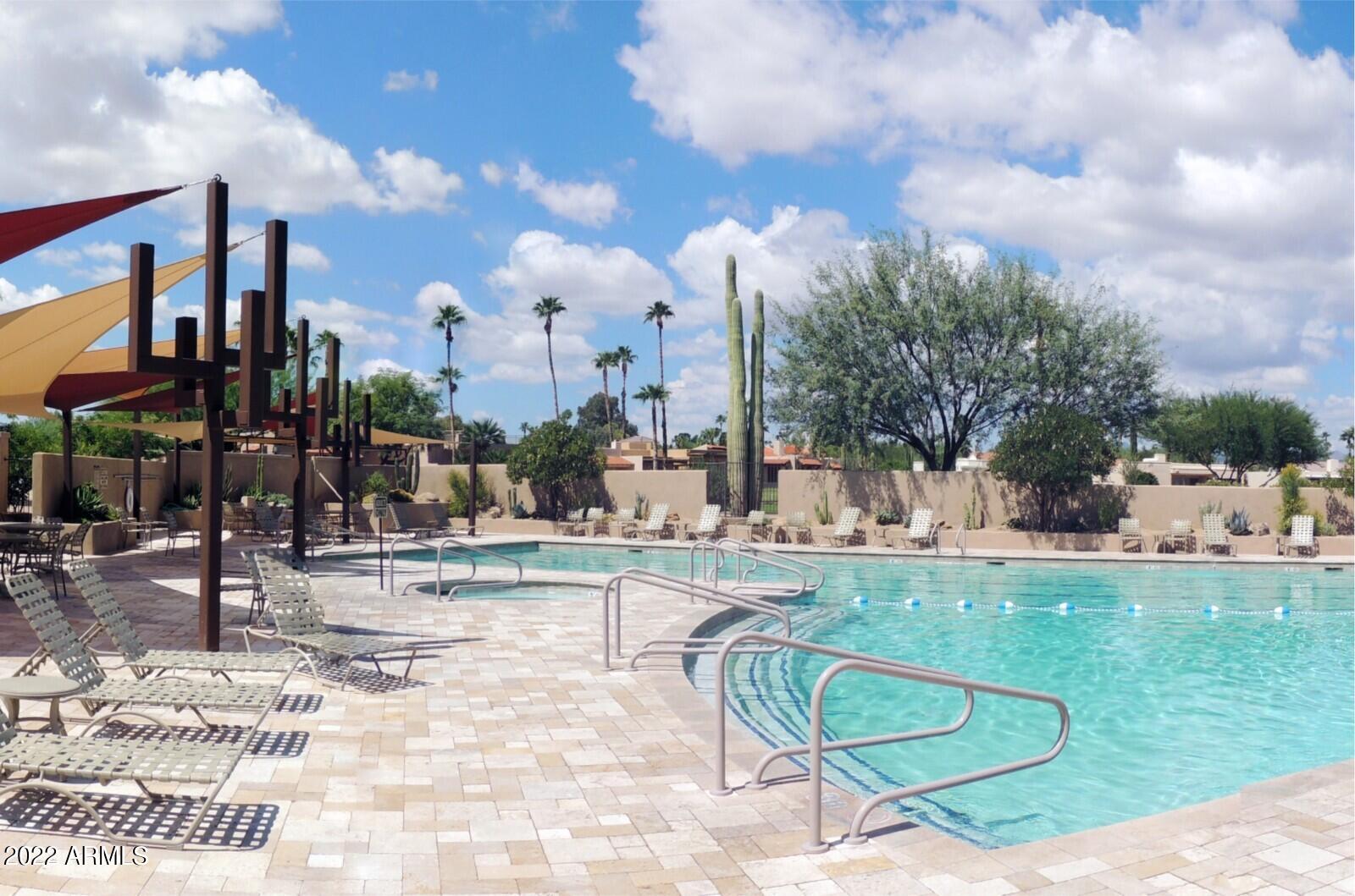 25615 North Sago Drive Rio Verde, AZ 85263 - Photo 37 of 63 Resort-style heated pool with spa