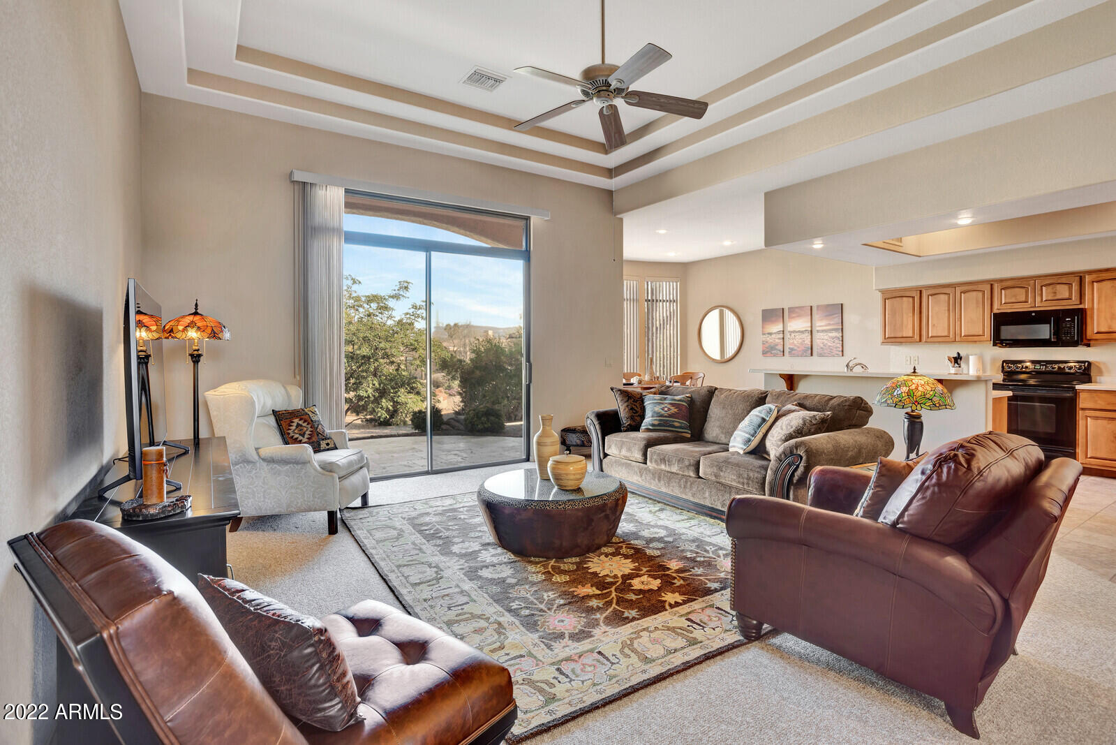 25615 North Sago Drive Rio Verde, AZ 85263 - Photo 5 of 63 Living Room with Patio view