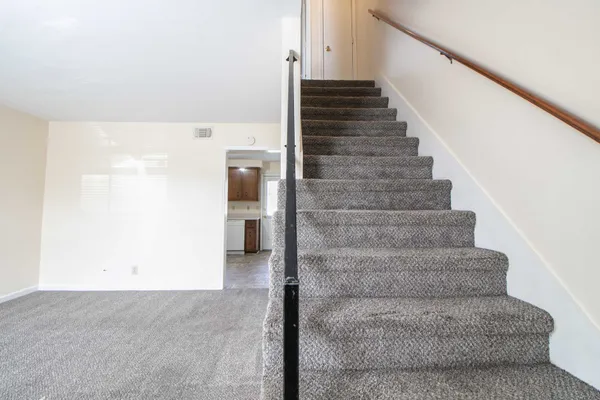 a view of entryway and hall