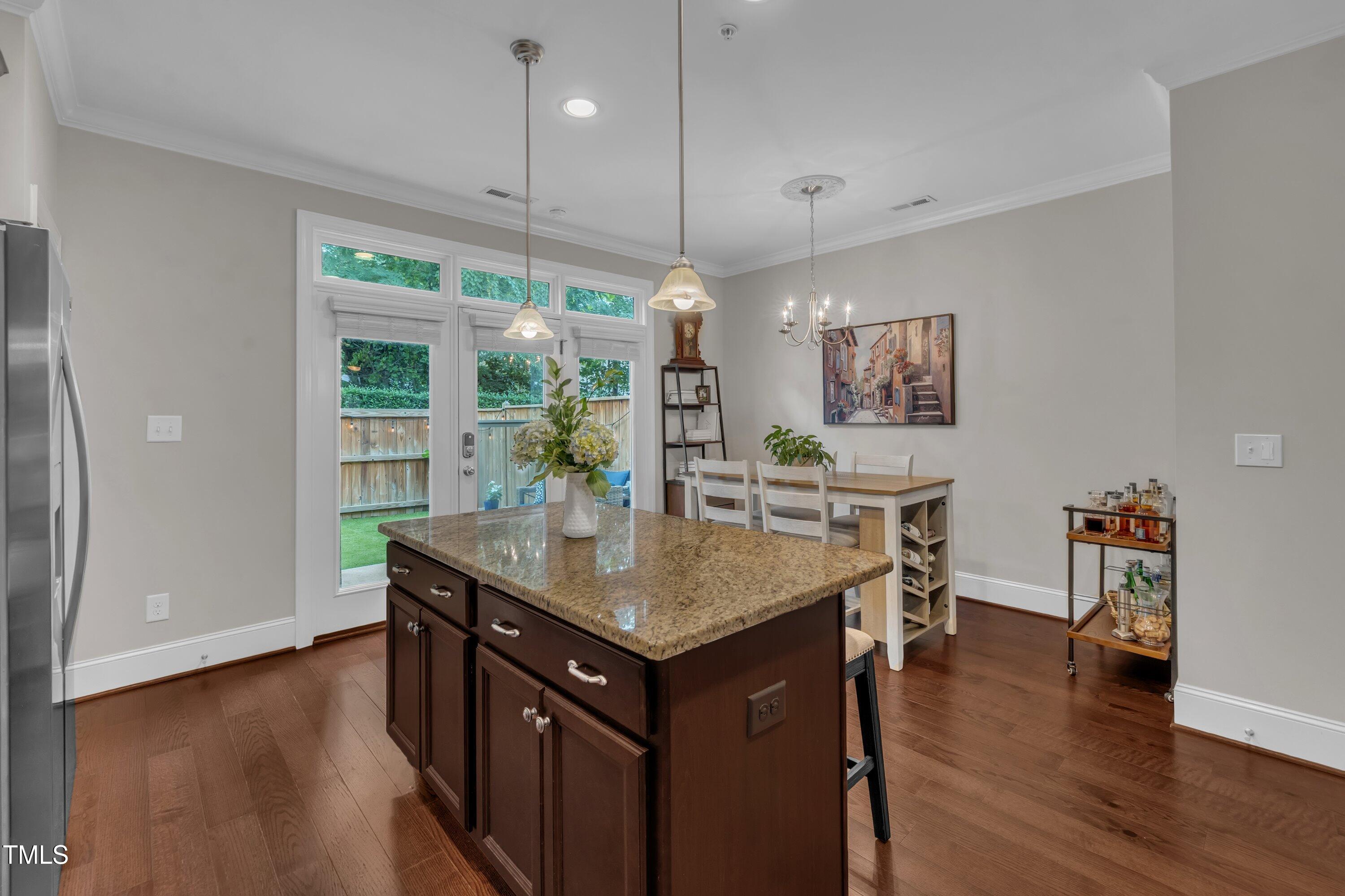 540 Ledbetter Court Raleigh, NC 27608 - Photo 17 of 40 Island with Seating