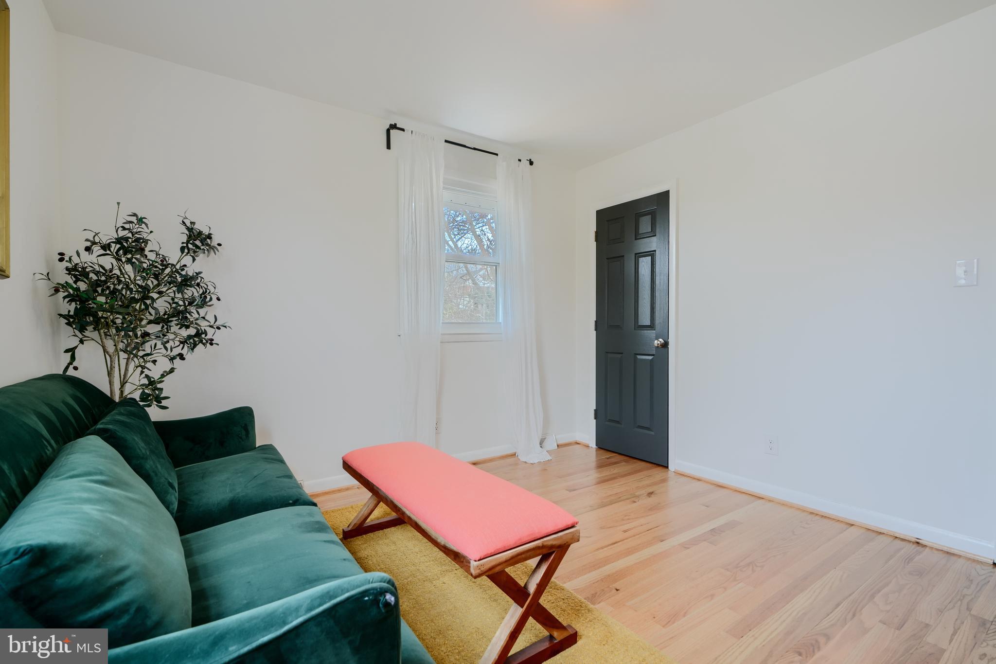 1103 Litchfield Road, Unit H Baltimore, MD 21239 - Photo 49 of 74 a living room with furniture and a potted plant