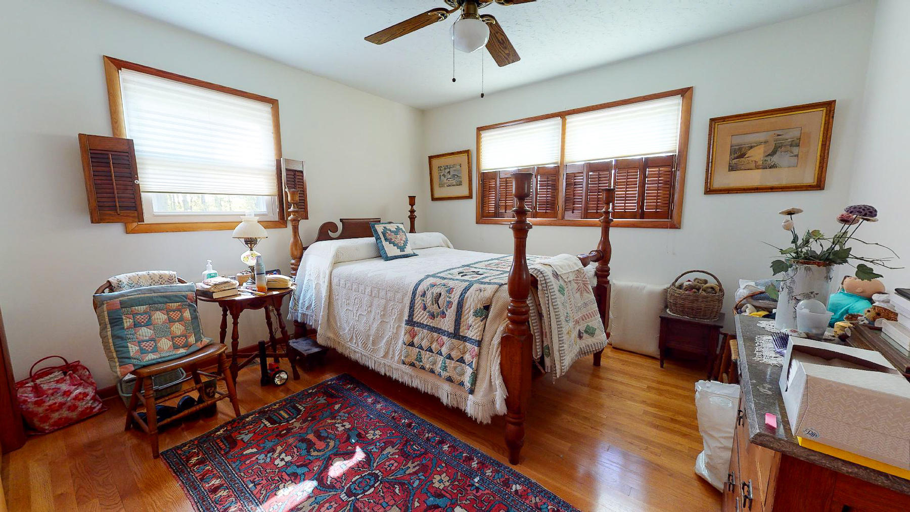296 Kyle Weeks Road Southwest Willis, VA 24380 - Photo 17 of 35 a bedroom with bed and a window