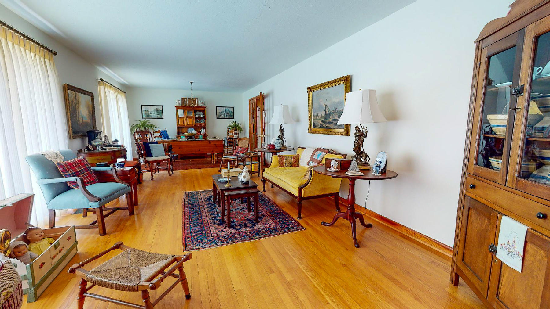 296 Kyle Weeks Road Southwest Willis, VA 24380 - Photo 6 of 35 a living room with furniture a rug and a window