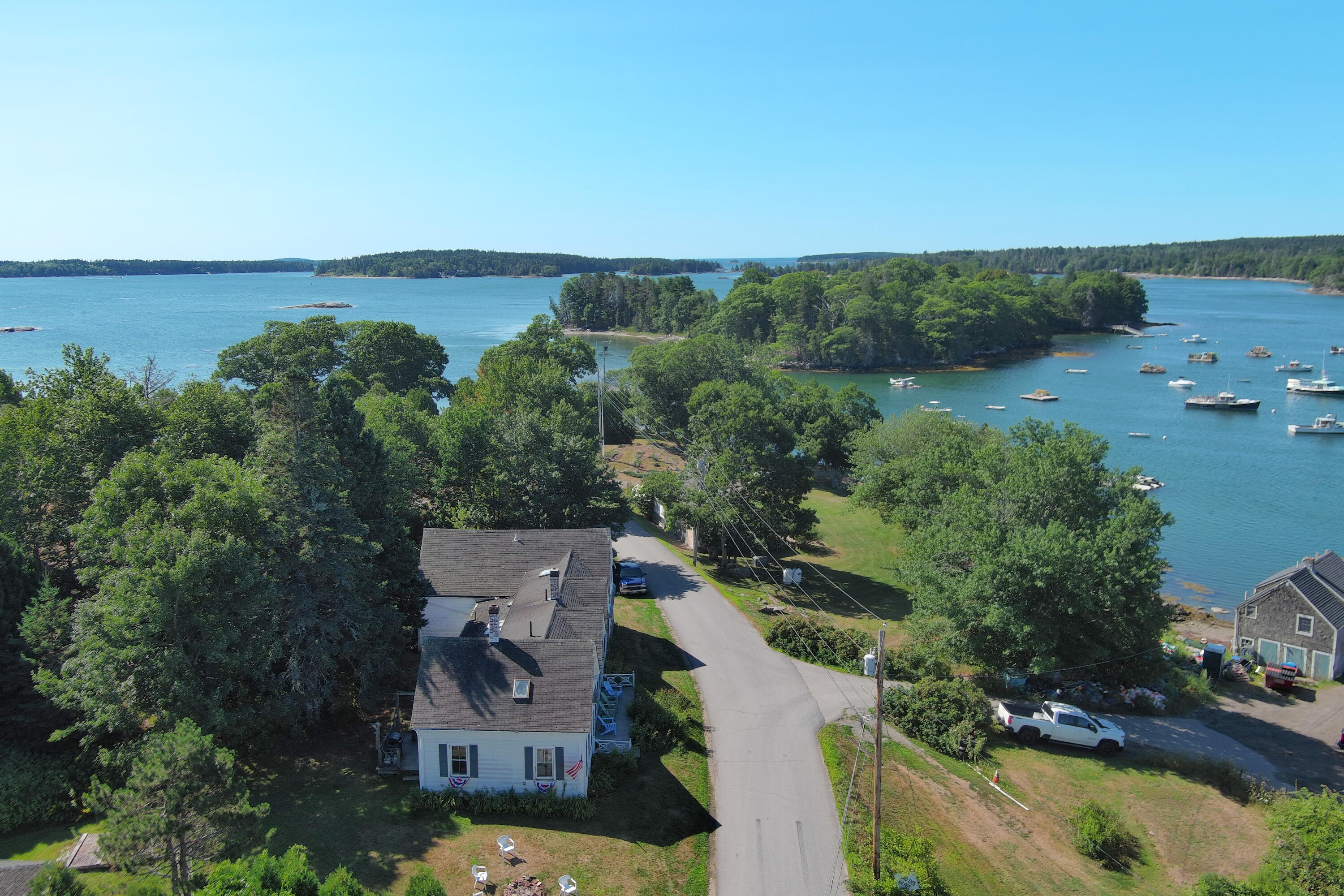 278 Bradford Point Road Friendship, ME 04547 - Photo 1 of 102 Aerial View